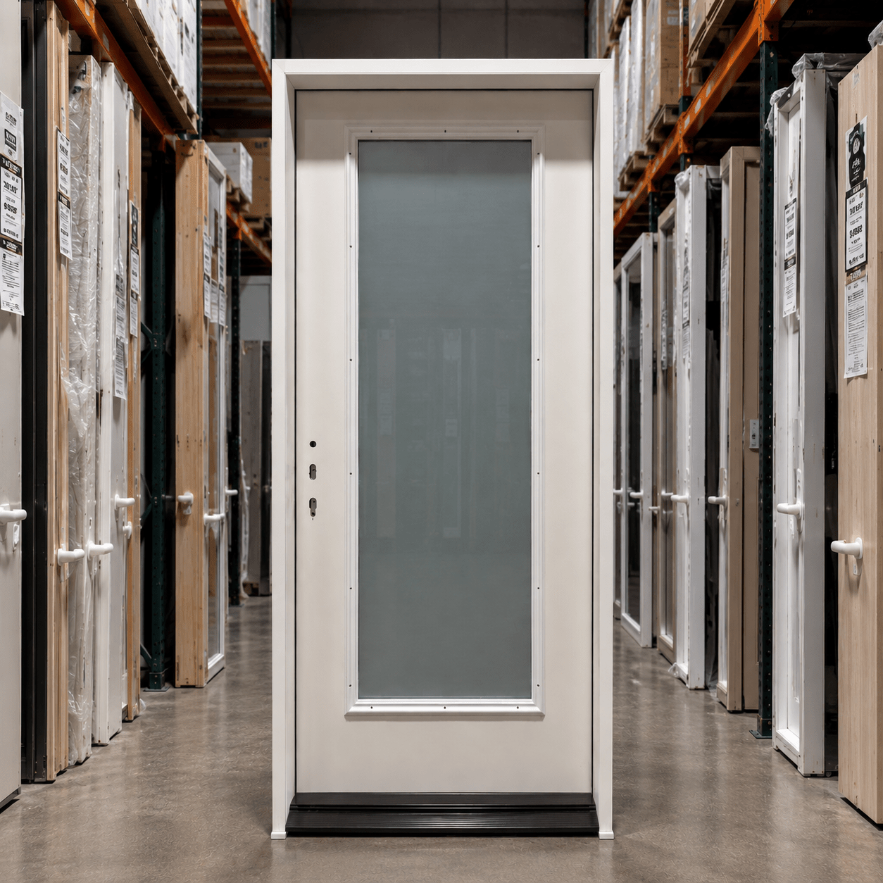 Entry Therma Tru 36 x 80 – White - Clark Listings