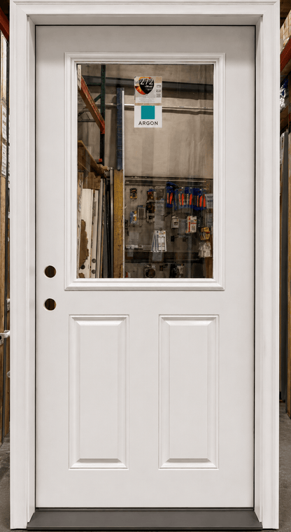 Entry Masonite 32 x 80 – White Primed - Clark Listings