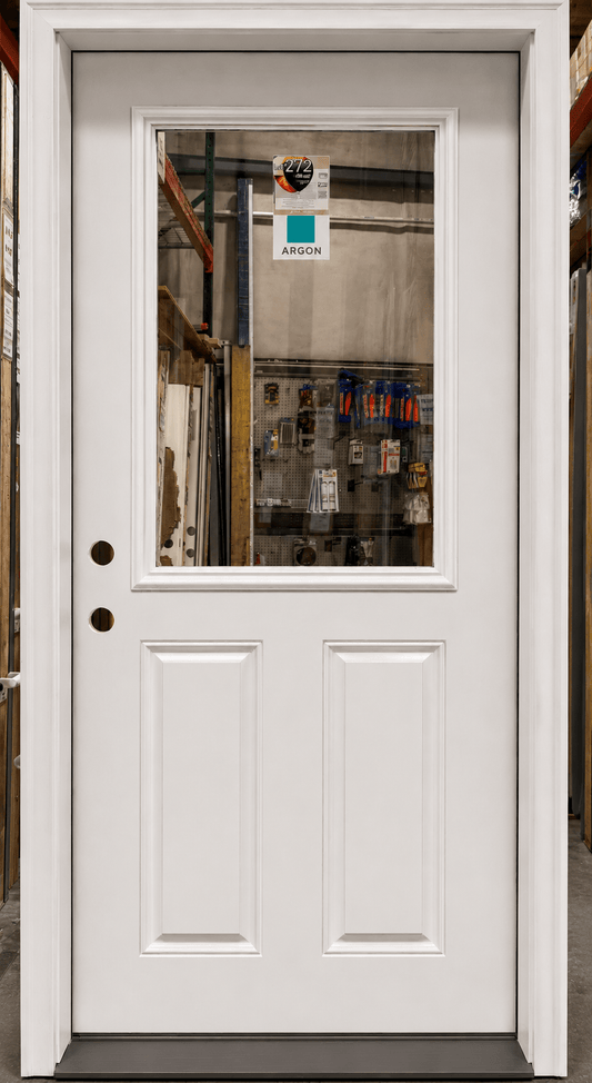 Entry Masonite 32 x 80 – White Primed - Clark Listings