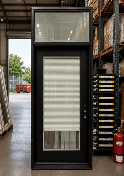 Entry Pella® Lifestyle 36 x 105 – Black - Clark Listings