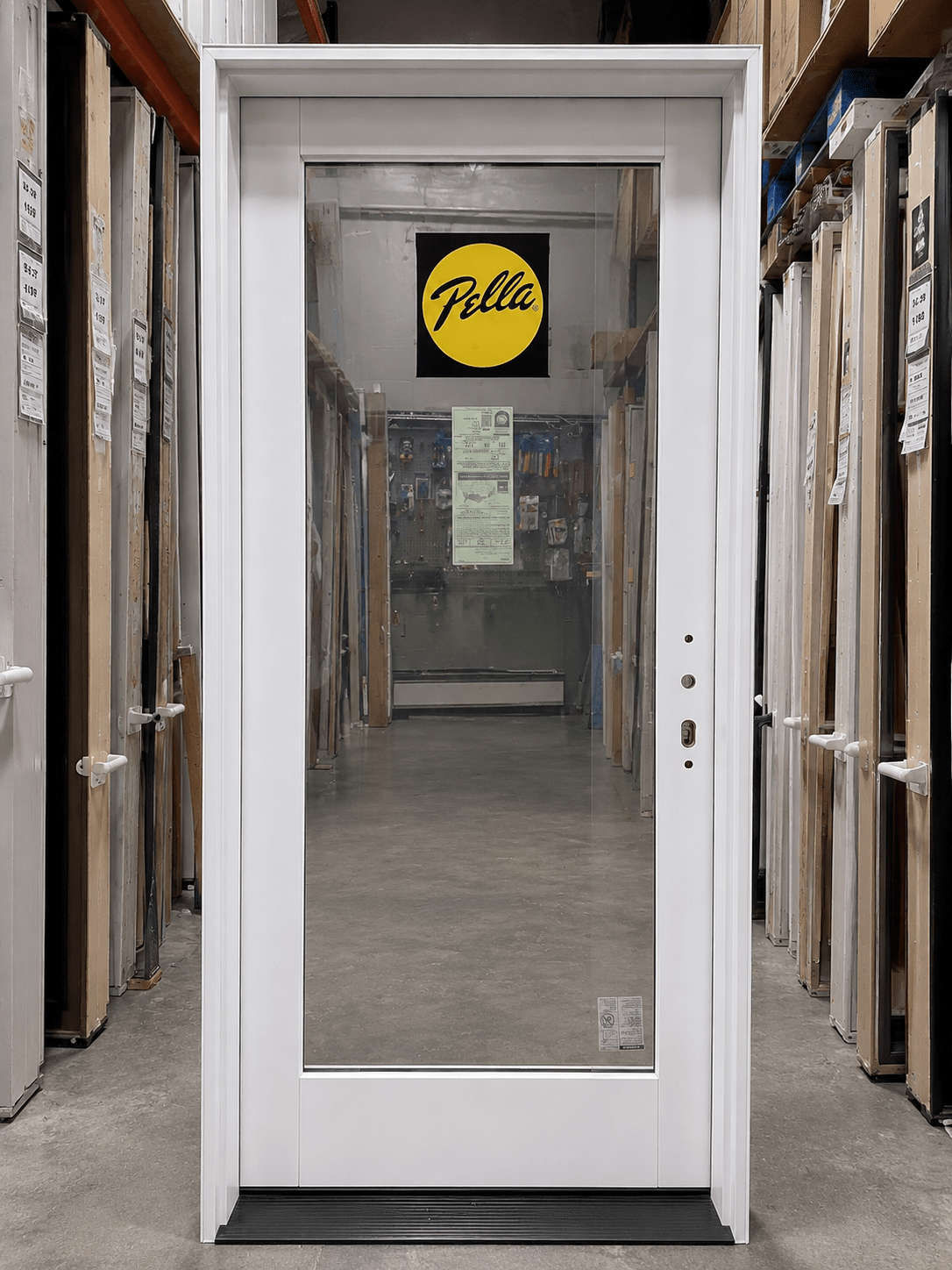 Entry Pella® Lifestyle 36 x 80 – Vanilla Cream - Clark Listings