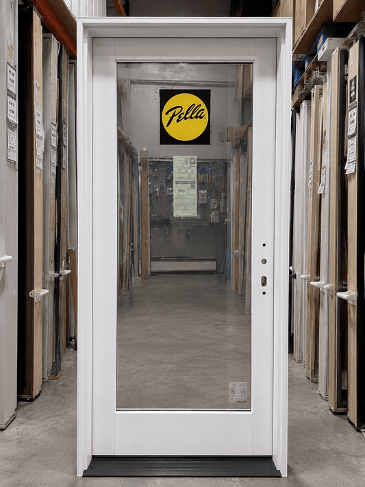 Entry Pella® Lifestyle 36 x 80 – Vanilla Cream - Clark Listings