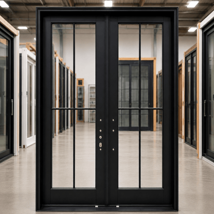 French Pella® Lifestyle 60 x 96 – Black - Clark Listings