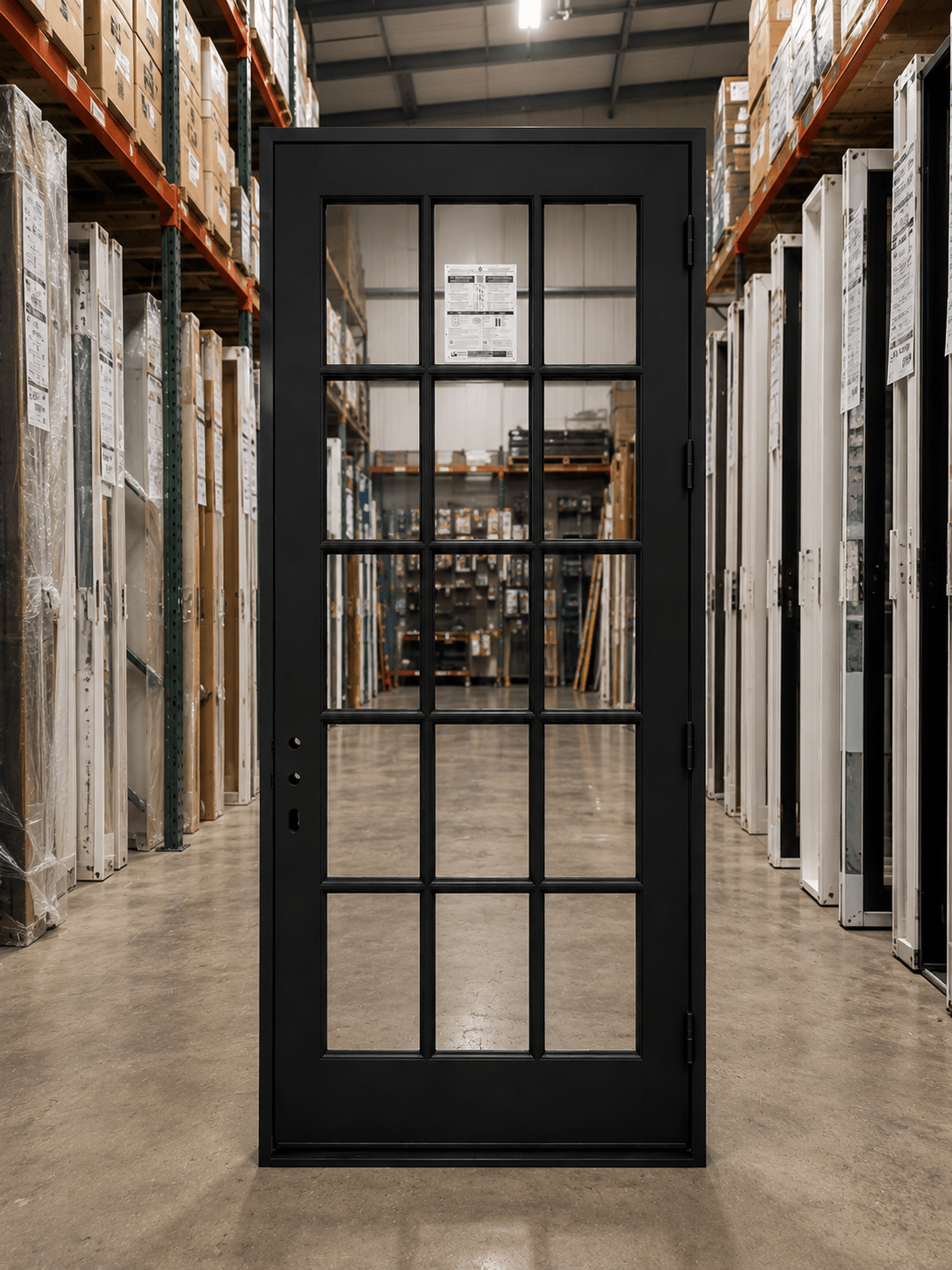 Entry Pella® Reserve 48 x 108 – Classic White - Clark Listings